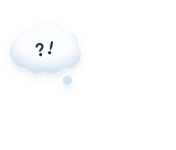 A cloud symbolizing mental blockades